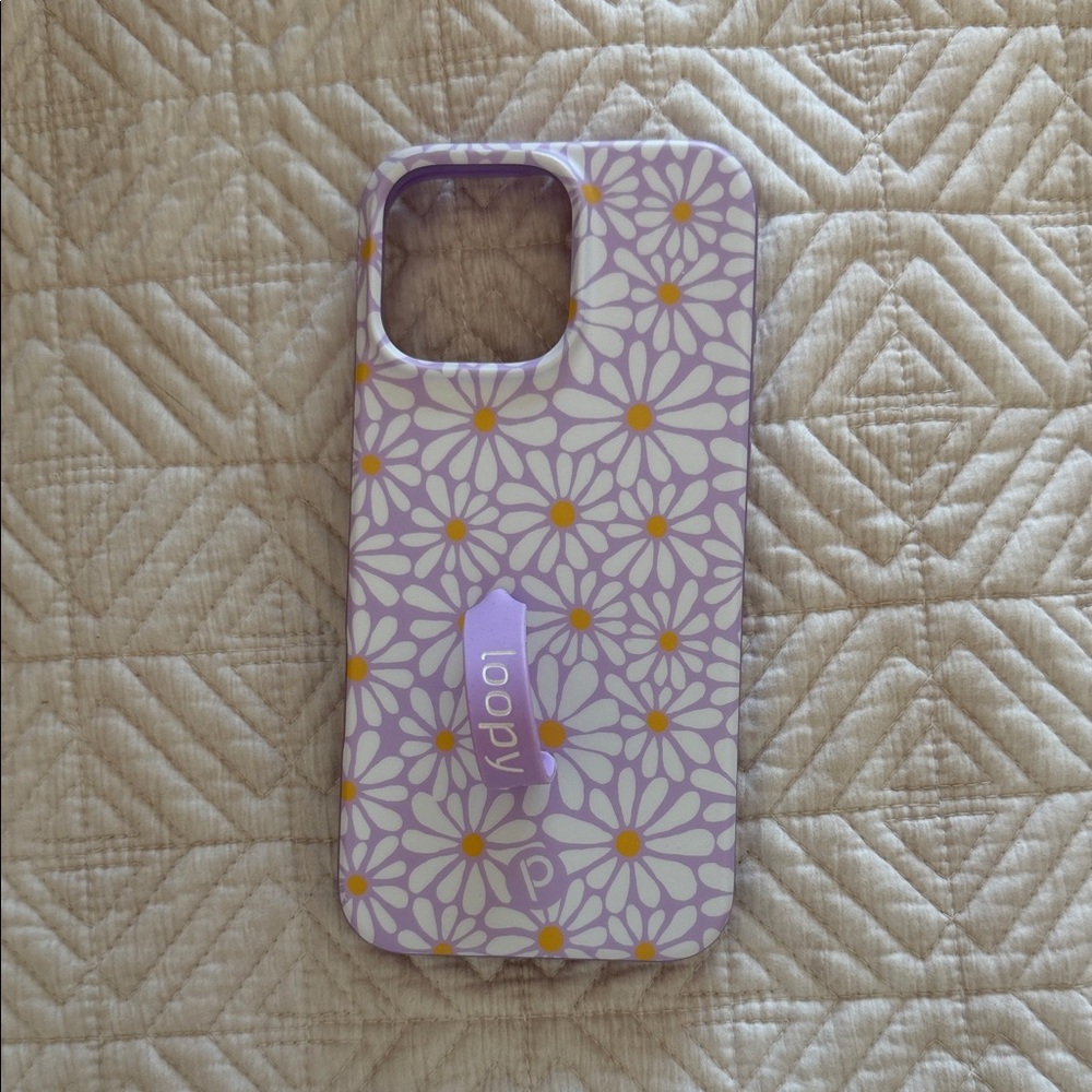 Loopy Case Lavender Daisy Phone Case